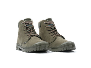 79067-325-M | SP20 Cuff Leather WP WL | Olive Night