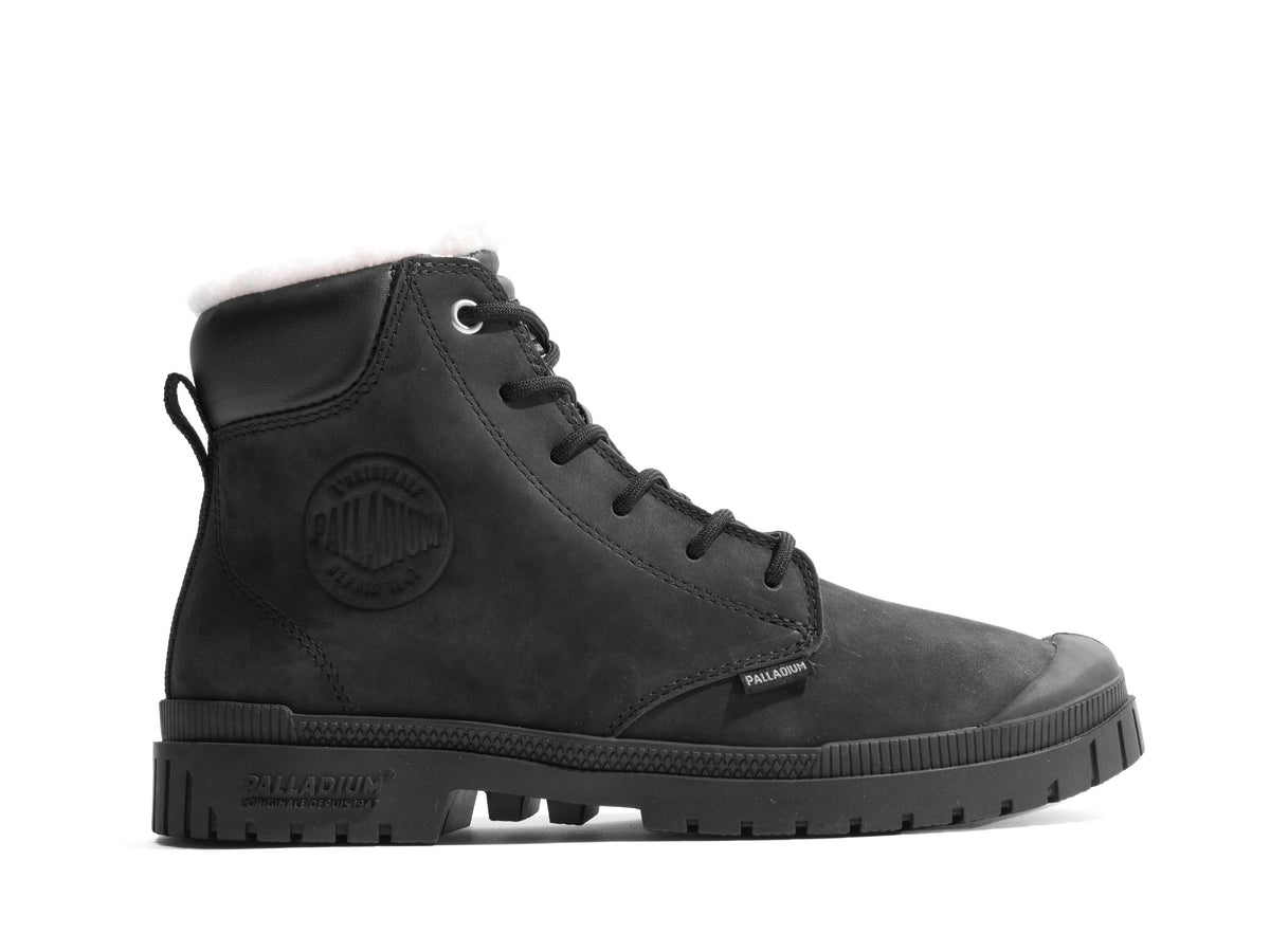 79067-008-M | SP20 Cuff Leather WP WL | Black