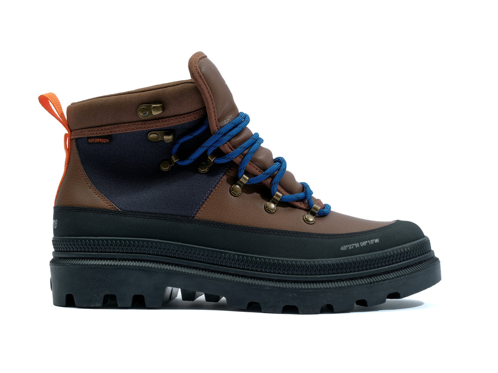 78554-212-M | Pallatrooper Hiker WP+ x Finisterre | Dark Brown