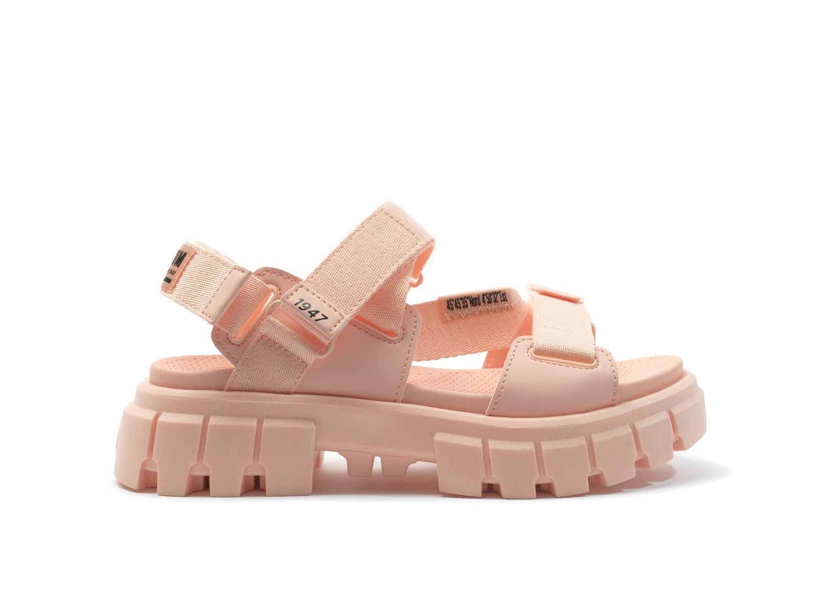 ppodda Women's PAW Print Adjustable 2-Strap Sandals - Peace Out