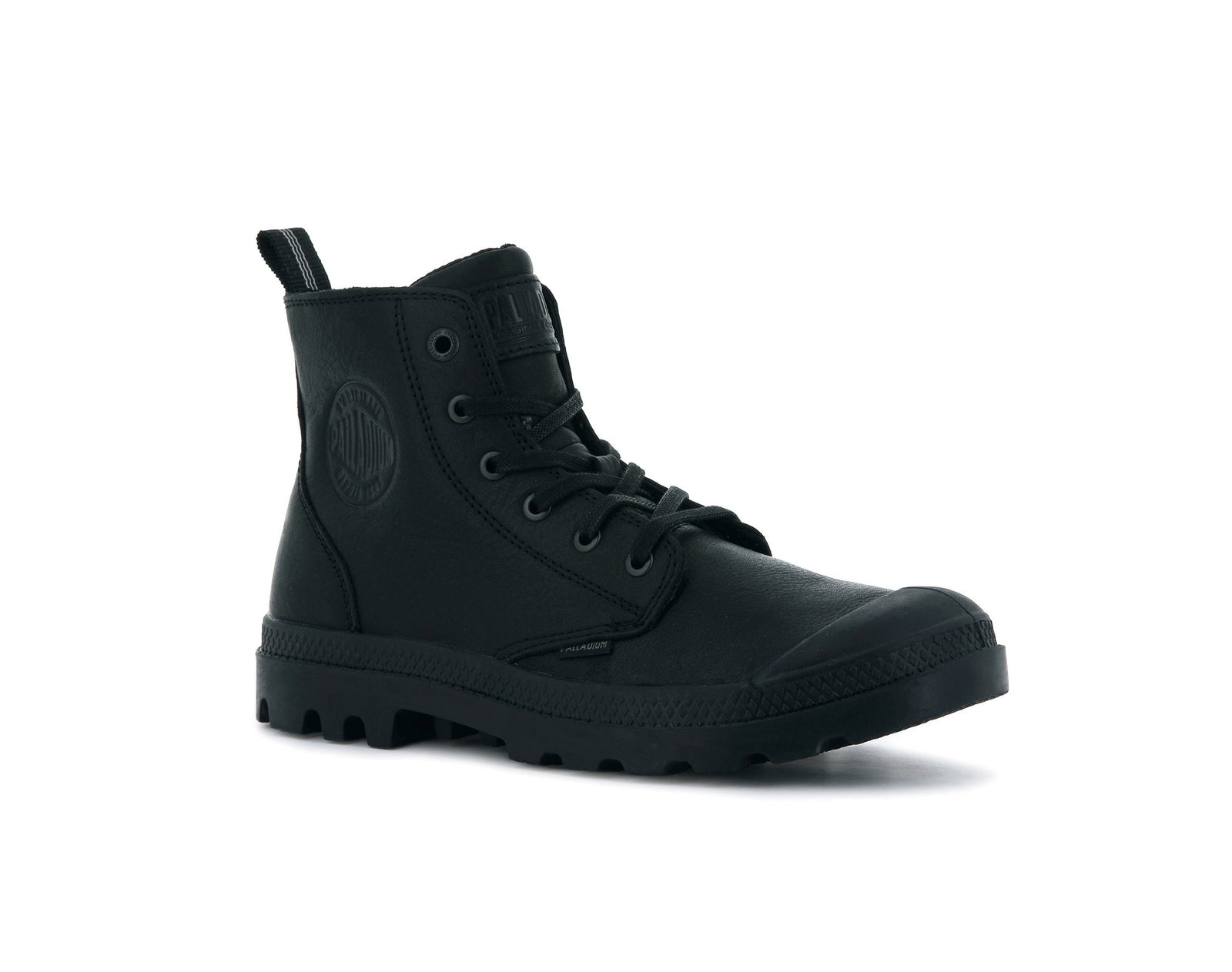 76888-008-M | Pampa Hi Zip Lth ESS | Black/Black