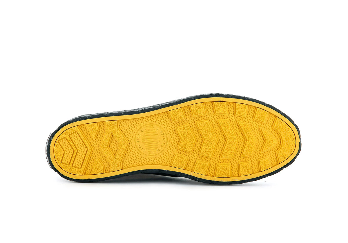 77015-008-M | Palla Ace Canvas Mid | Black/Black