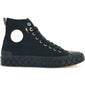 77015-008-M | Palla Ace Canvas Mid | Black/Black