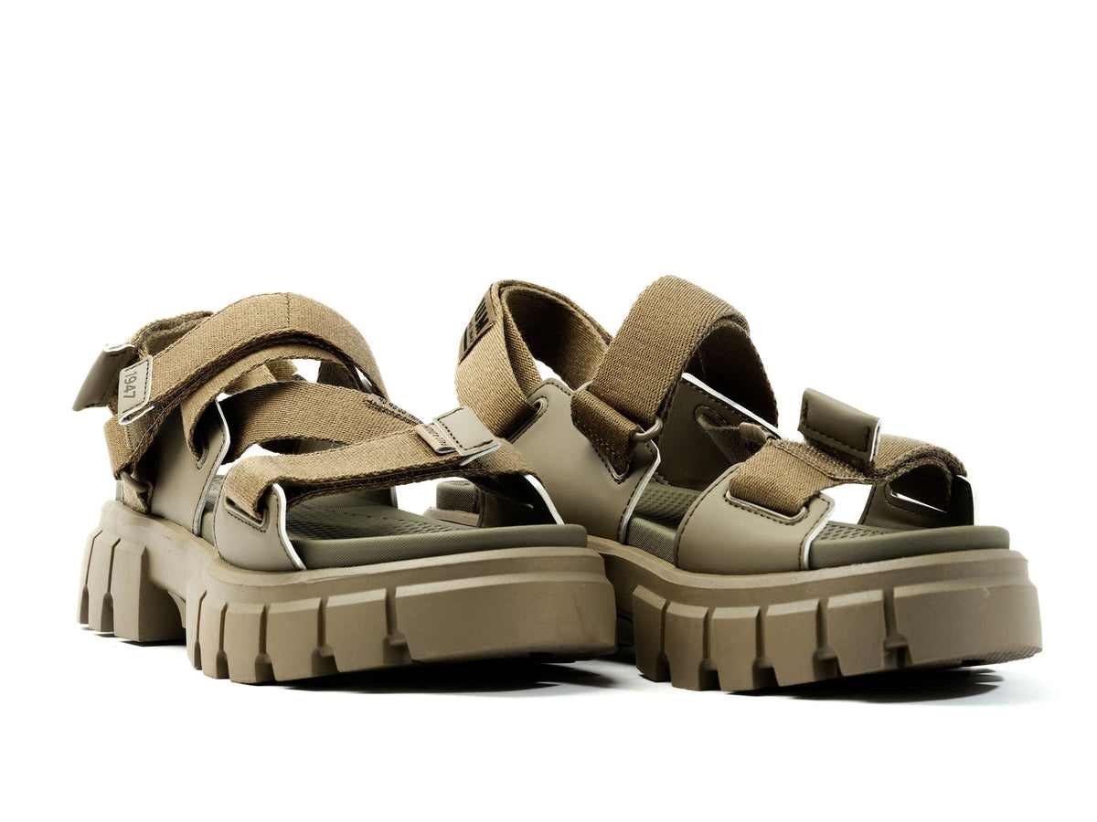 98578-377-M | Revolt Sandal Mono | Dusky Green